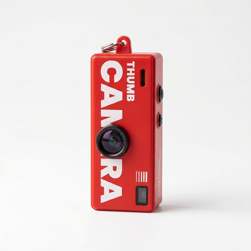 Red Mini Clip Camera