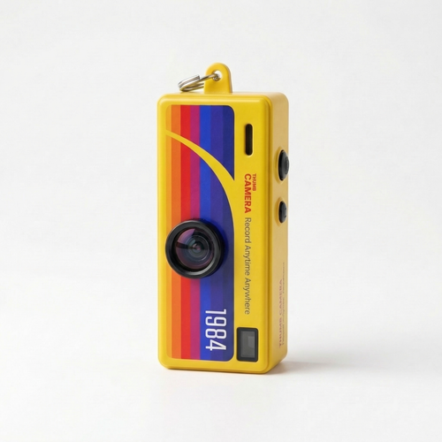 Yellow Mini Clip Camera