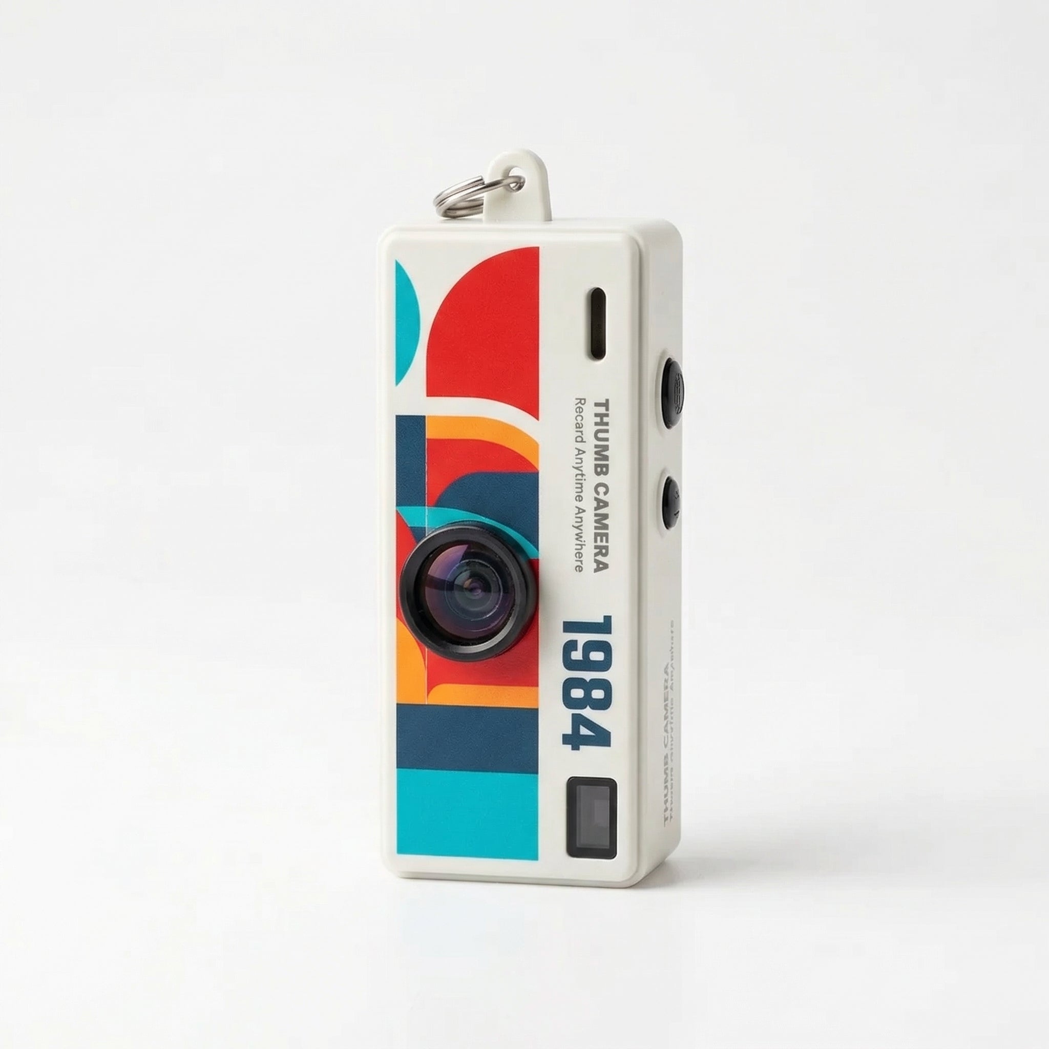 White Mini Clip Camera