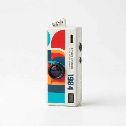 White Mini Clip Camera