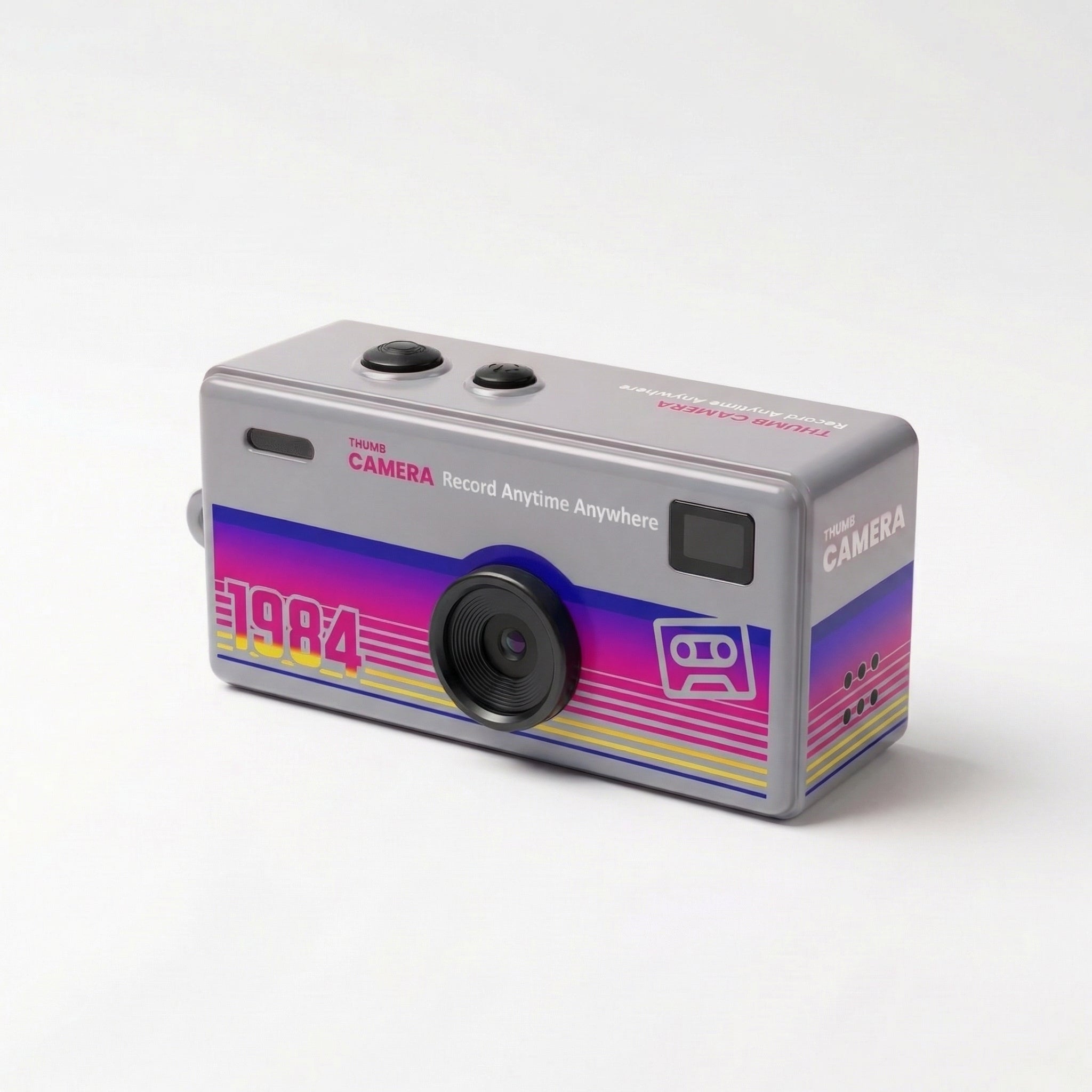 White Mini Clip Camera