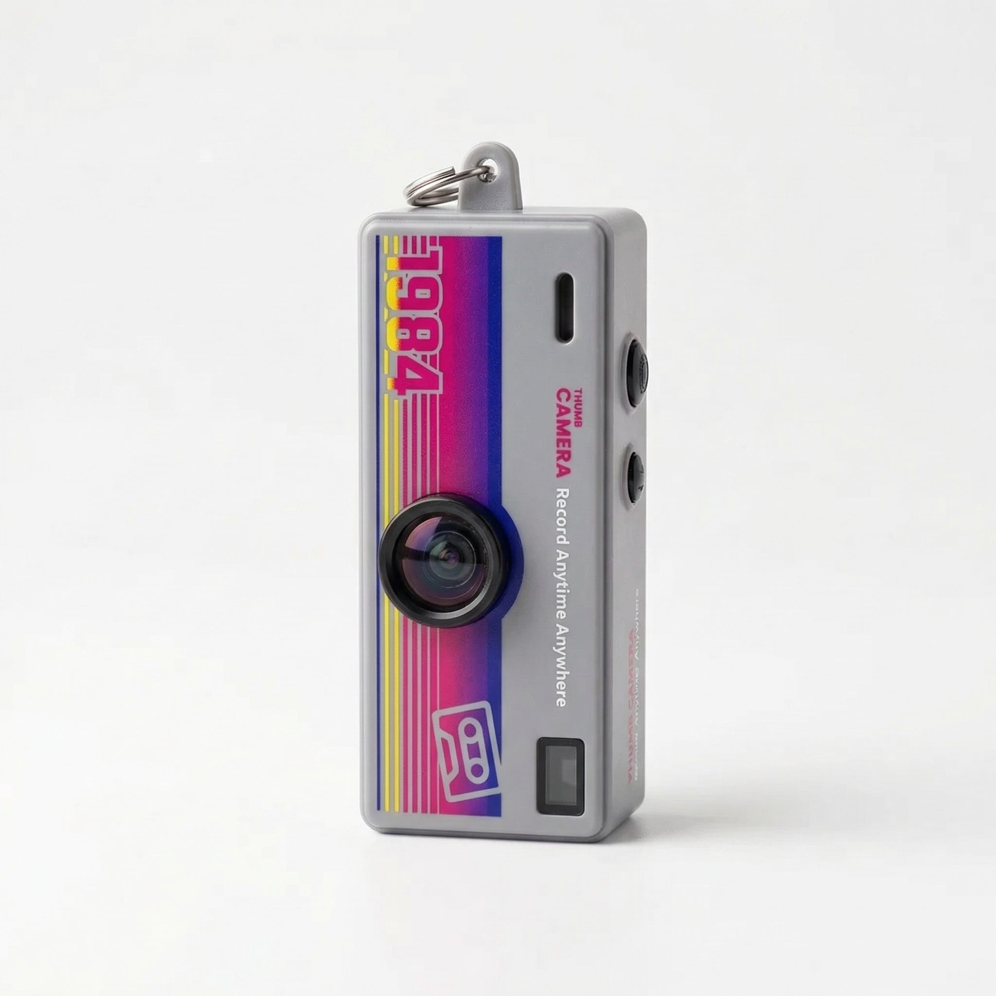 Gray Mini Clip Camera