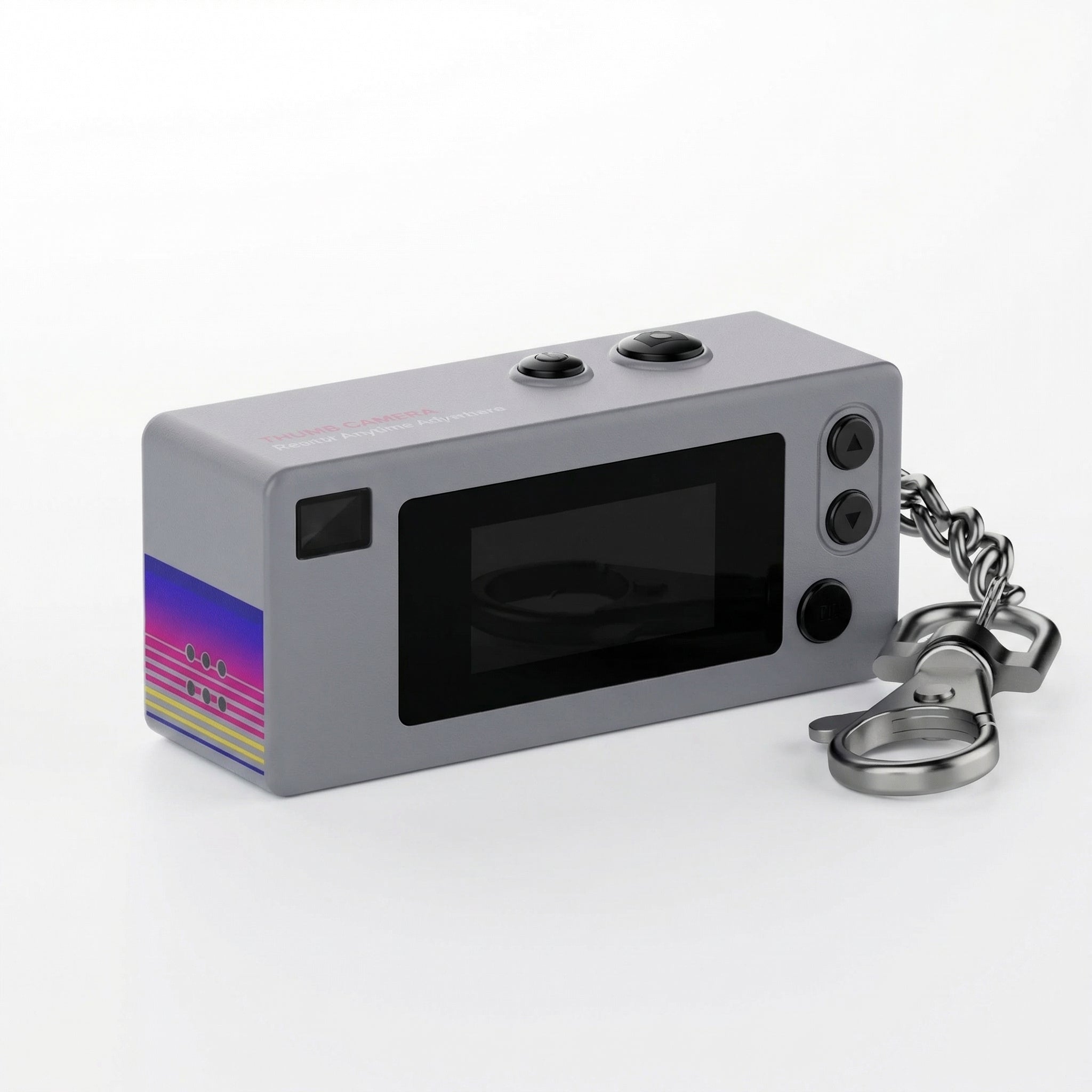 Gray Mini Clip Camera