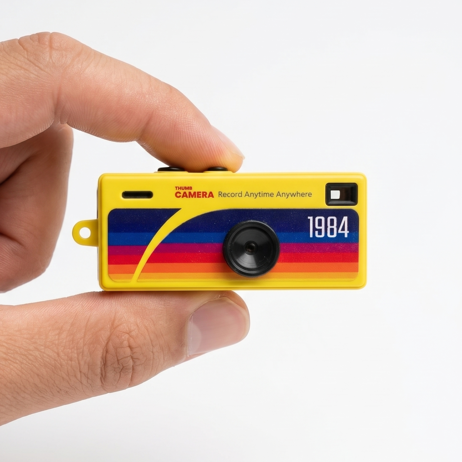 Yellow Mini Clip Camera